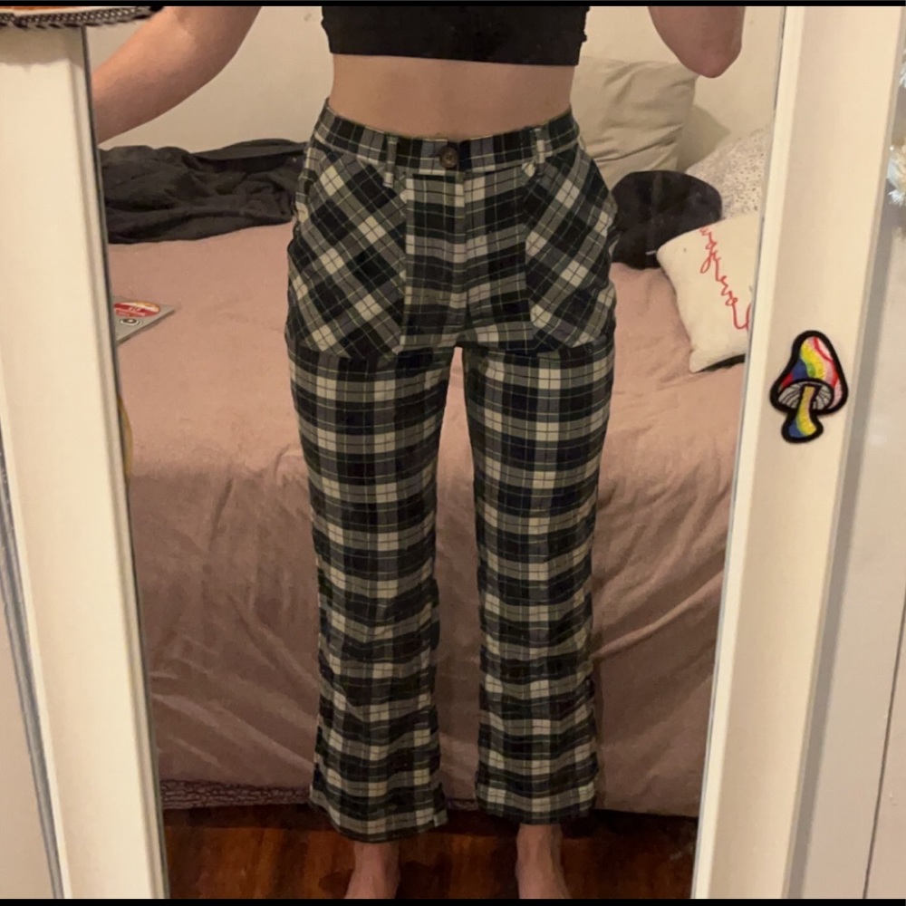 Urban outfitters plaid pants